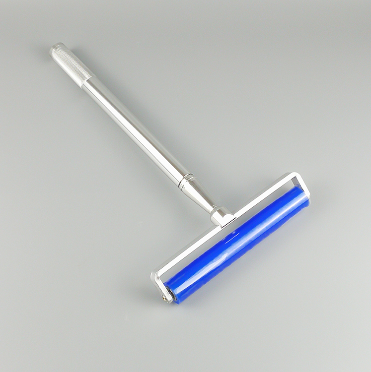 Silicone Sticky Roller with aluminium alloy long extension